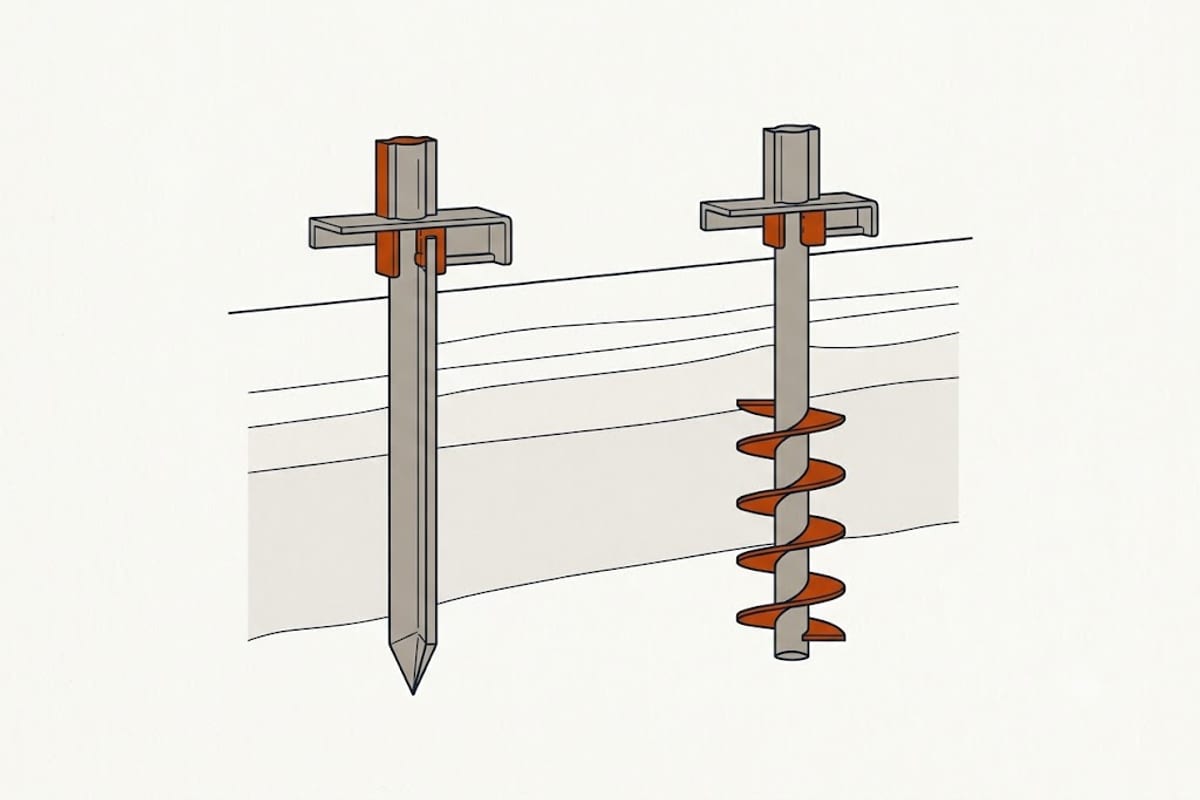 How each pier transfers load