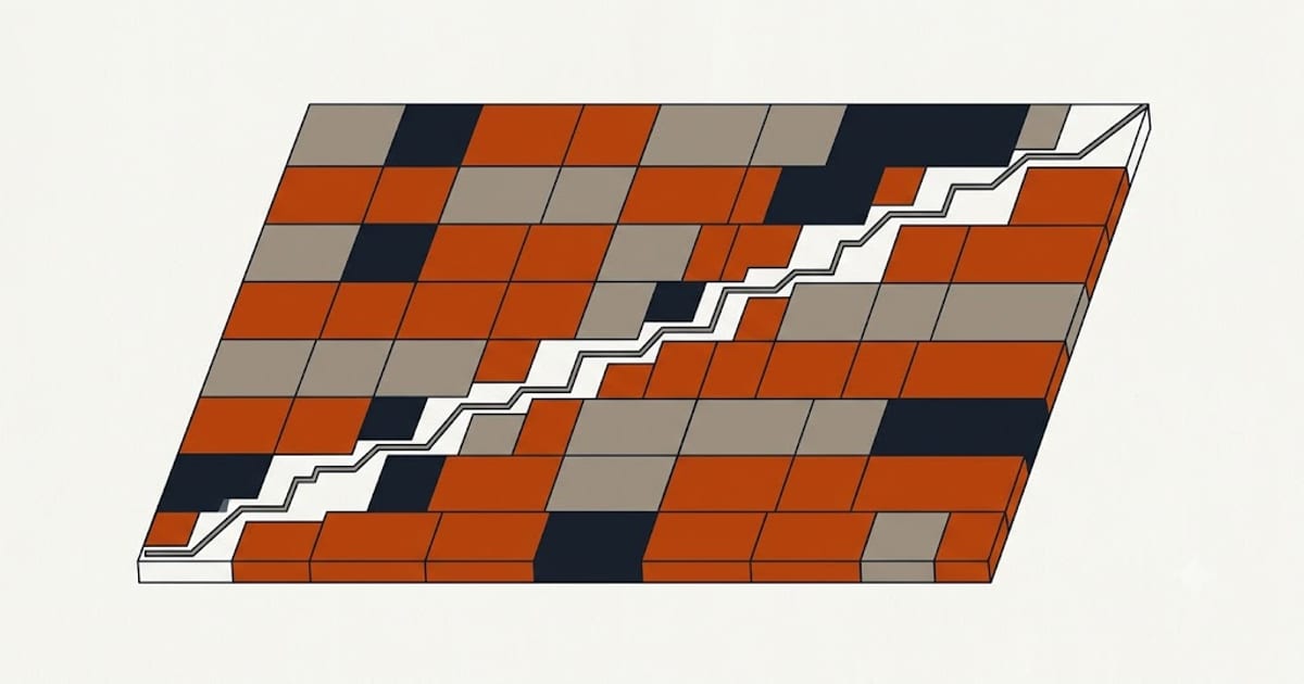 Stair-step cracking through masonry